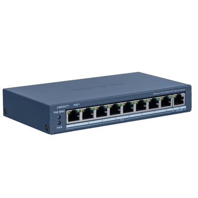 riasztóbolt, riasztobolt, Hikvision DS-3E1309P-EI/M PoE switch
