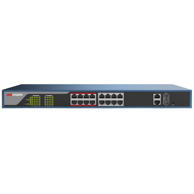 riasztóbolt, riasztobolt, Hikvision DS-3E1318P-EI PoE Switch