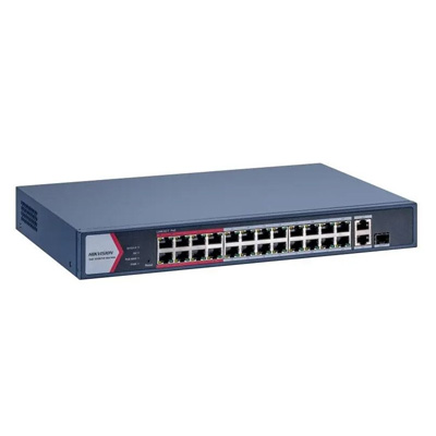 riasztóbolt, riasztobolt, Hikvision DS-3E1326P-EI/M 24 PoE switch