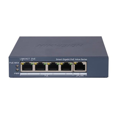 riasztóbolt, riasztobolt, HIKVISION DS-3E1505P-EI/M PoE switch