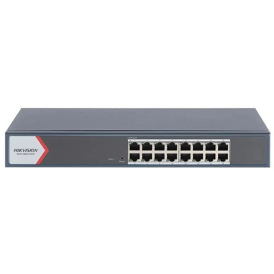 riasztóbolt, riasztobolt, HIKVISION DS-3E1516-EI(V2) 16 portos gigabit switch
