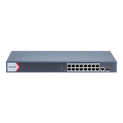 riasztóbolt, riasztobolt, HIKVISION DS-3E1518P-EI/M PoE switch
