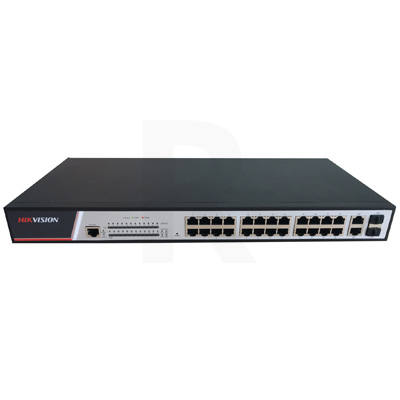 riasztóbolt, riasztobolt, Hikvision DS-3E2326P PoE switch