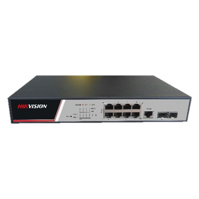 riasztóbolt, riasztobolt, HIKVISION DS-3E2510P(B) PoE switch