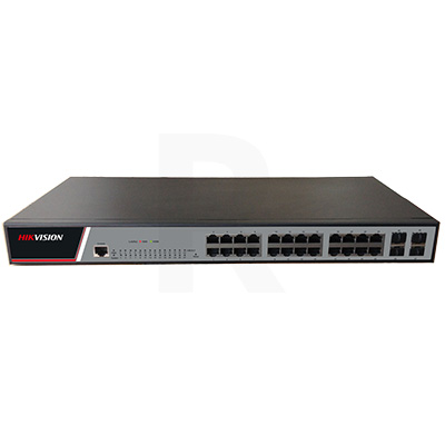 riasztóbolt, riasztobolt, Hikvision DS-3E2528 Gigabit switch