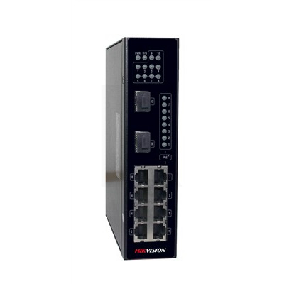 riasztóbolt, riasztobolt, Hikvision DS-3T0310P PoE switch