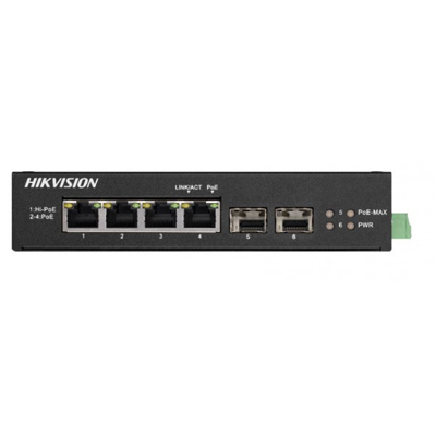 riasztóbolt, riasztobolt, Hikvision DS-3T0506HP-E/HS PoE Switch