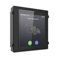 riasztóbolt, riasztobolt, HIKVISION DS-KD-TDE Társasházi IP video-kaputelefon kültéri