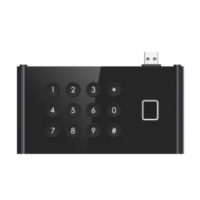 riasztóbolt, riasztobolt, HIKVISION DS-KDM9403-FKP kültéri billentyűzet és ujjlenyomat modul