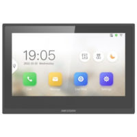 riasztóbolt, riasztobolt, HIKVISION DS-KH6351-TE1 érintőkijelzős lakáskészülék