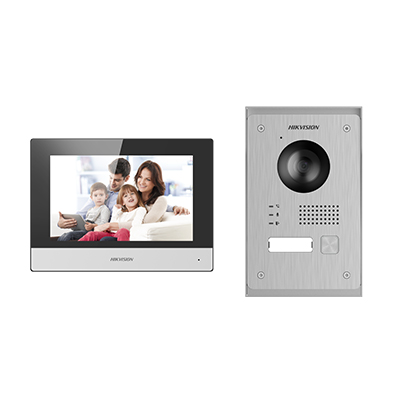 riasztóbolt, riasztobolt, HIKVISION DS-KIS703-P IP kaputelefon szett