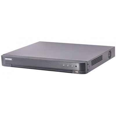 riasztóbolt, riasztobolt, Hikvision iDS-7204HQHI-M1/S(C)/4A+4/1ALM: 4 csatornás AcuSense Turbo HD rögzítő