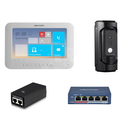 riasztóbolt, riasztobolt, Hikvision IP kaputelefon szett