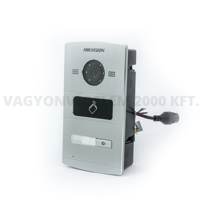 riasztóbolt, riasztobolt, Hikvision DS-KV8102-IM egylakásos kültéri kaputábla