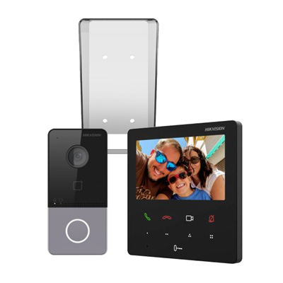 riasztóbolt, riasztobolt, Hikvision DS-KIS606-P IP kaputelefon szett