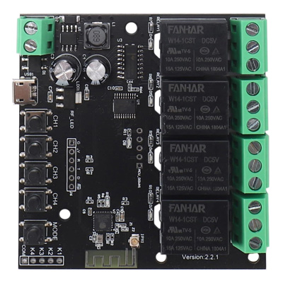 riasztóbolt, riasztobolt, HONNOR SECURITY HS-TY-DIY-S04 WIFI relémodul