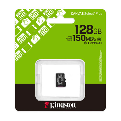 KINGSTONE 128GB Canvas Select Plus microSDXC memóriakártya (SDCS3/128GB)