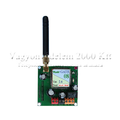 riasztóbolt, riasztobolt, Mobilgate-08 kapunyitó GSM
