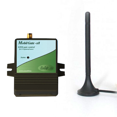 riasztóbolt, riasztobolt, MobilGate-x8A kapunyitás mobiltelefonnal
