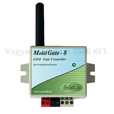 riasztóbolt, riasztobolt, Mobilgate-8 kapunyitás mobiltelefonnal