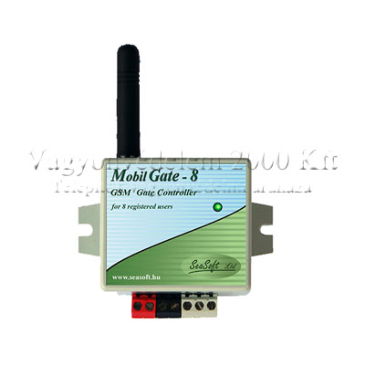 riasztóbolt, riasztobolt, MobilGate-x8 kapunyitás mobiltelefonnal