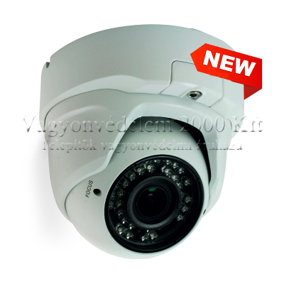 riasztóbolt, riasztobolt, MAZI TVN-11SMVR 1.3MP/960H HD-TVI dome kamera (MZ AT53D)