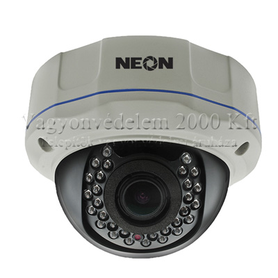 riasztóbolt, riasztobolt, Neon EH 6480W 960H kültéri infrás dome kamera