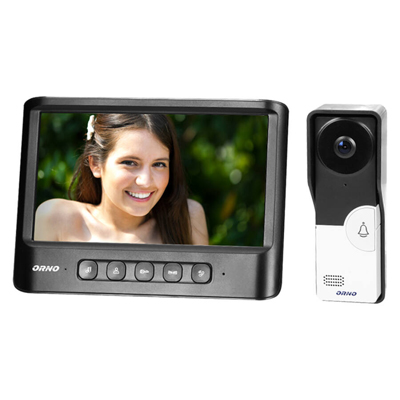 riasztóbolt, riasztobolt, ORNO ORVIDMC1059/B video kaputelefon szett
