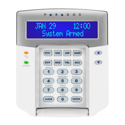 PARADOX EVO-K641R+ LCD kezelő