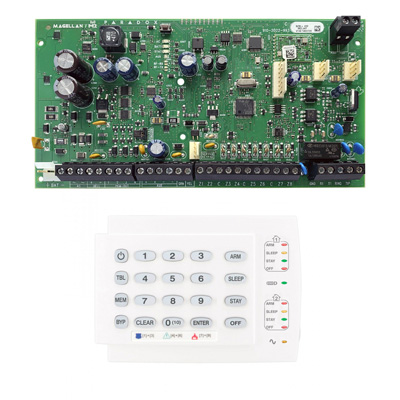 riasztóbolt, riasztobolt, PARADOX MG5050+ K10H LED kezelővel