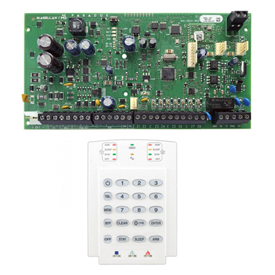 riasztóbolt, riasztobolt, PARADOX MG5050+ K10V LED kezelővel