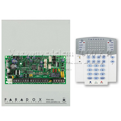 riasztóbolt, riasztobolt, PARADOX SP4000/K32LED+ kezelővel