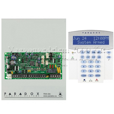 riasztóbolt, riasztobolt, PARADOX SP4000/K32LX kezelővel
