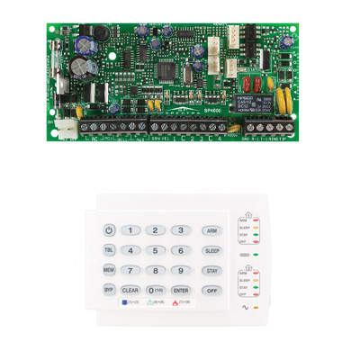 riasztóbolt, riasztobolt, PARADOX SP4000+ K10H LED kezelővel