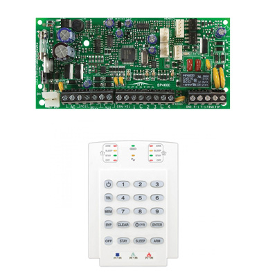 riasztóbolt, riasztobolt, PARADOX SP4000+ K10V LED kezelővel