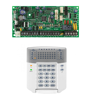 riasztóbolt, riasztobolt, PARADOX SP4000+ K32LED+ LED kezelővel
