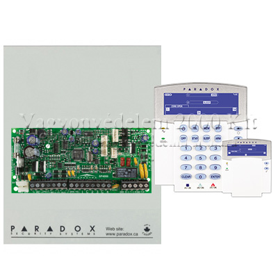 riasztóbolt, riasztobolt, PARADOX SP5500+K35 LCD IKON kezelővel