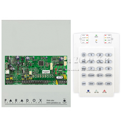 riasztóbolt, riasztobolt, PARADOX SP5500+K10V LED kezelővel