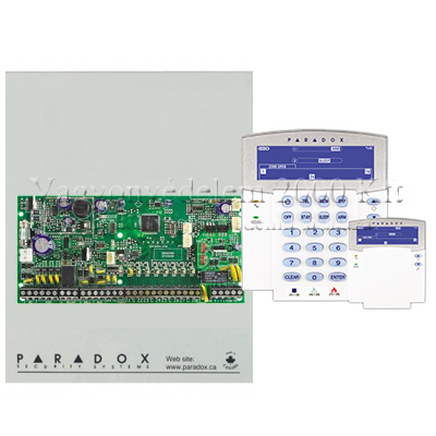 riasztóbolt, riasztobolt, PARADOX SP6000+K35 IKON LCD kezelő