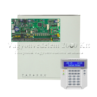 riasztóbolt, riasztobolt, PARADOX SP6000/K32LCD+ kezelő