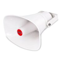 riasztóbolt, riasztobolt, PROVISION PR-HS30W időjárás álló kürt hangszóró, 3.5mm jack, 112 ± 3dB, IP66