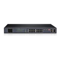 riasztóbolt, riasztobolt, PROVISION PR-PoES-16250CL+2G+2SFP 16 portos PoE switch