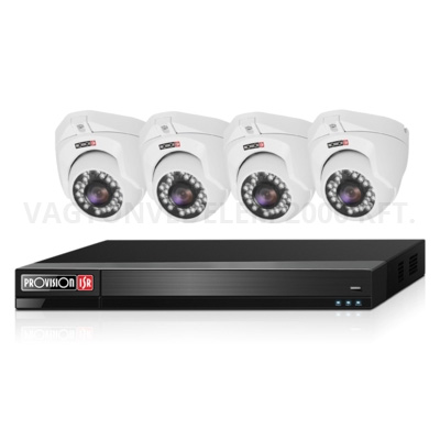 riasztóbolt, riasztobolt, Provision PR-SH4100A2LMMSZETT 2MPDI AHD dome kamera szett