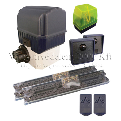 riasztóbolt, riasztobolt, PROTECO KIT-LASER5 tolókapu szett