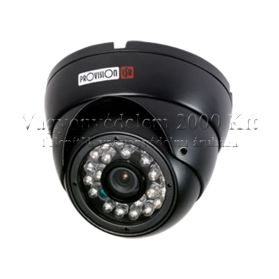 riasztóbolt, riasztobolt, Provision PR-DI380DISVF(2.8-12)B 960H dome kamera