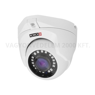 riasztóbolt, riasztobolt, Provision PR-DI390A28+ 2MP AHD/TVI/CVI dome kamera