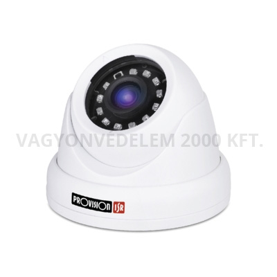 riasztóbolt, riasztobolt, Provision PR-DI390AB36 2MP beltéri AHD/CVI/TVI/CVBS kamera