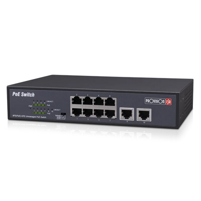 riasztóbolt, riasztobolt, PROVISION PR-PoES-08120C+2I-V2 PoE switch