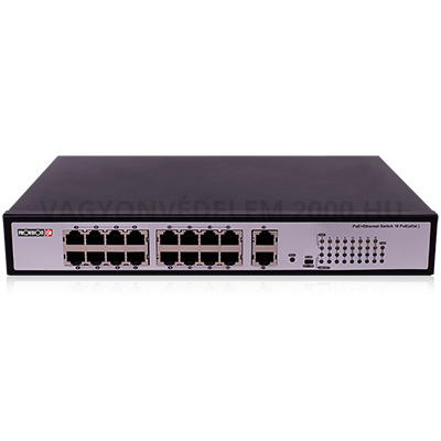 riasztóbolt, riasztobolt, Provision PR-PoES-16200C+2G PoE switch