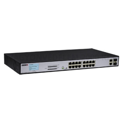 riasztóbolt, riasztobolt, Provision PR-PoES-16300C+2Combo PoE switch
